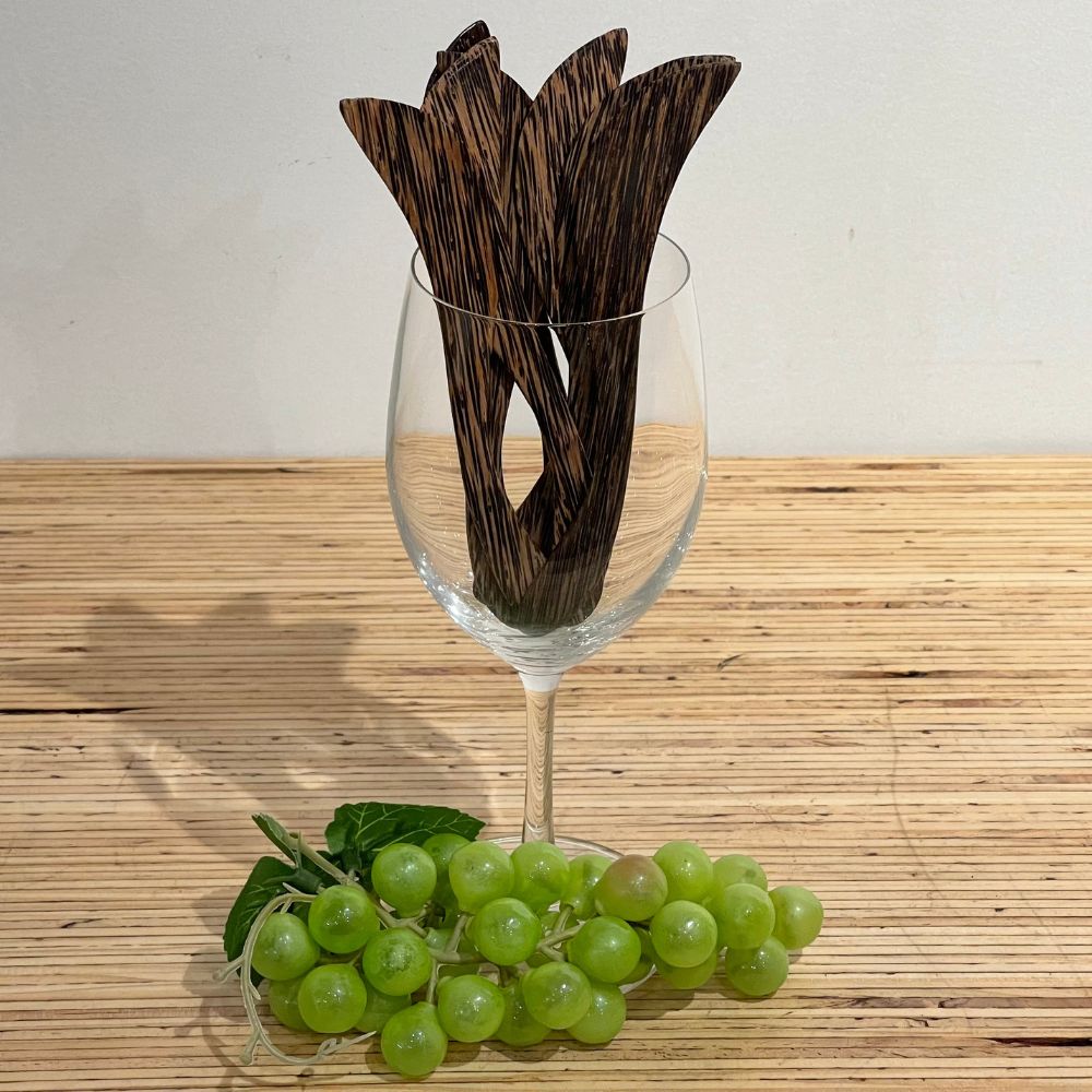 Coconut Wood Butter Knife Wine Country Craft
