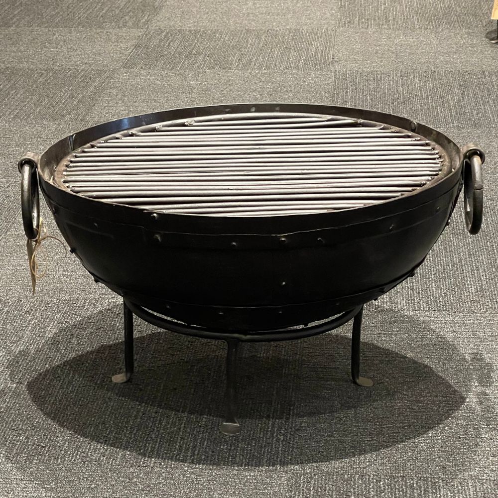 Iron Outdoor Firepit Kadai Brazier