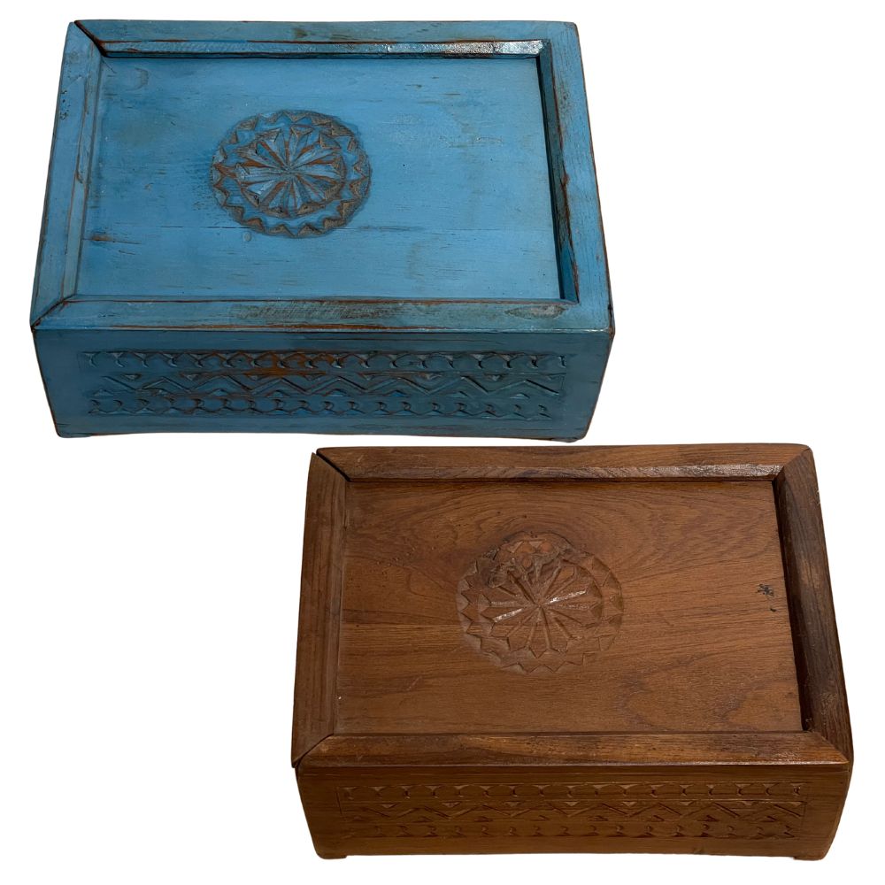 Wooden Spice Box or Jewellery Box