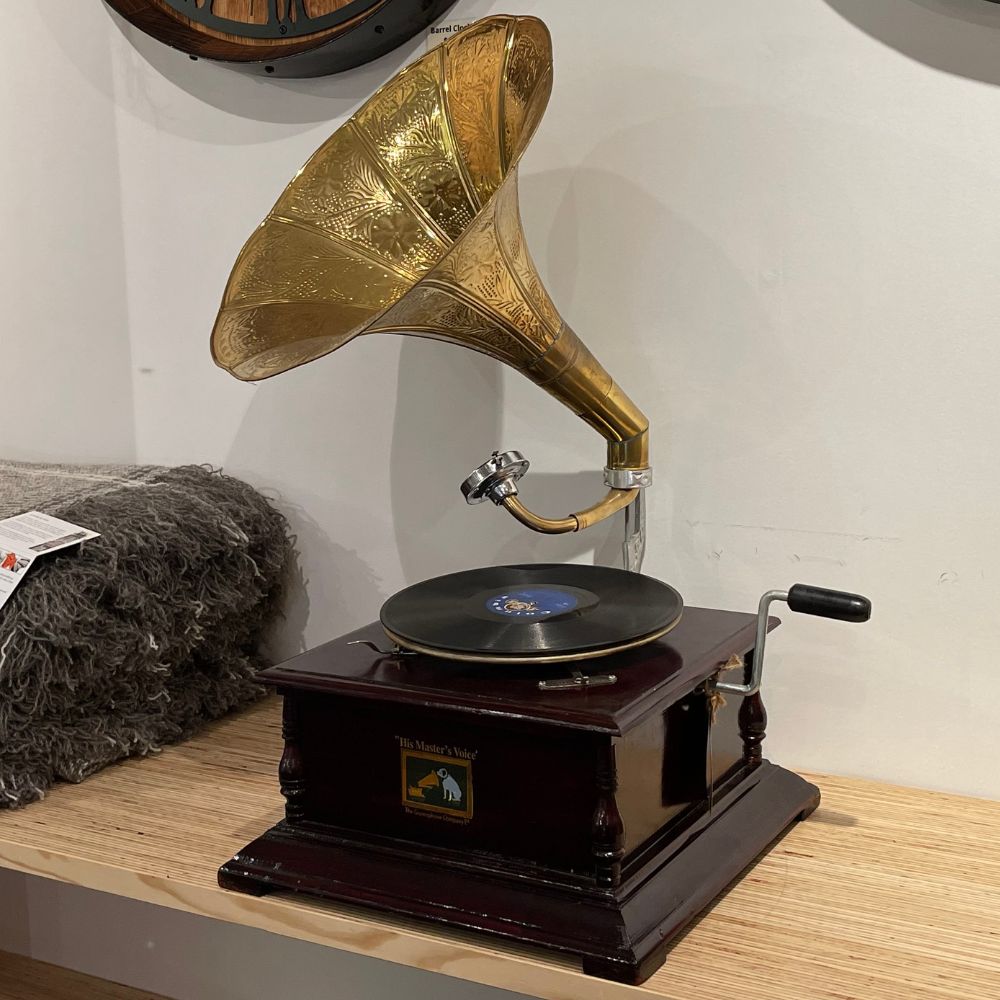 Vintage HMV Replica Gramophone