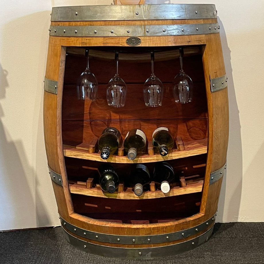 Barrel Cabinet Wine and Glass Rack – Wine Country Craft